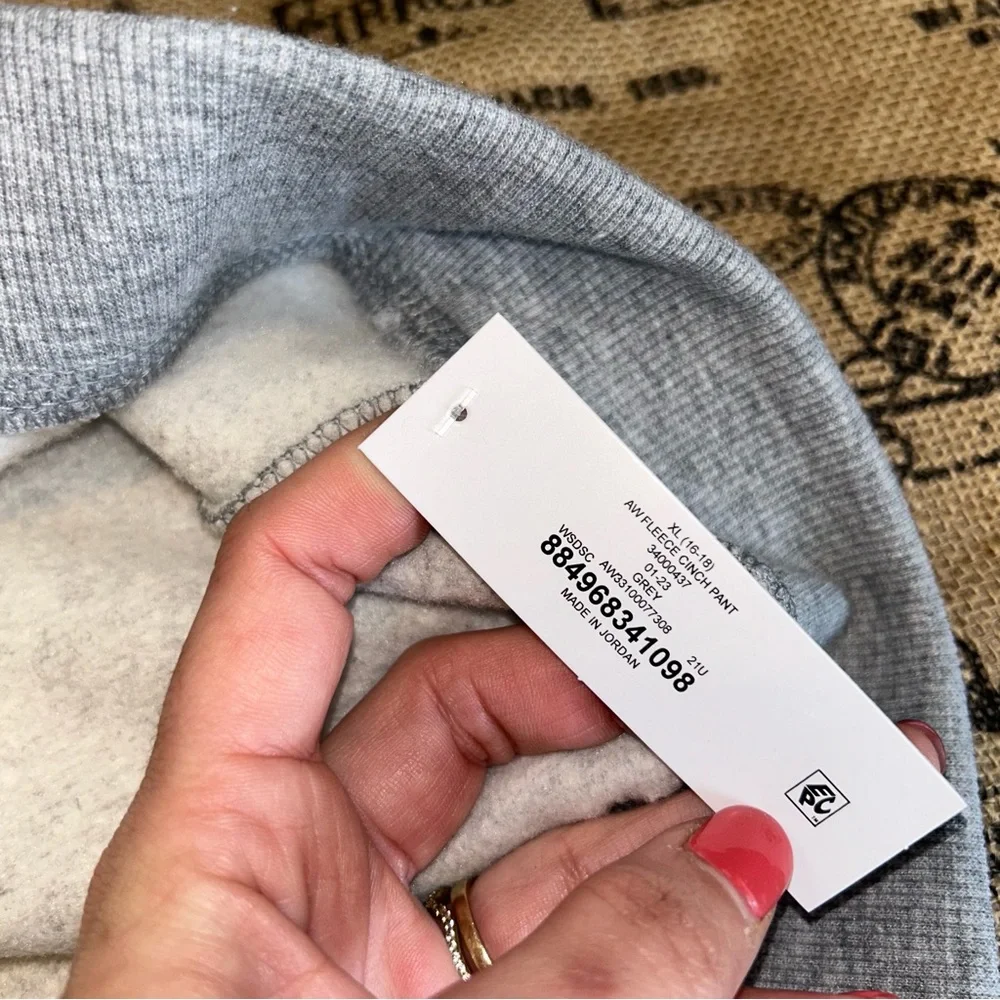 Athletic Works Women'S Grey Fleece Sweatpants Size Xl (16-18) - Picture 14 of 17